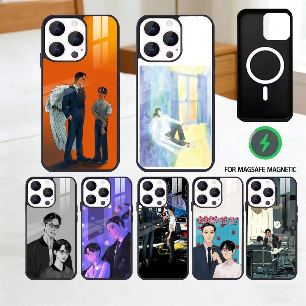 

L-Let's go k-karaoke sing SatomiS Oka Phone Case ForiPhone 17,16,15,14,13,12,Plus,Pro,Max for Magsafe Magnetic Wireless Charging