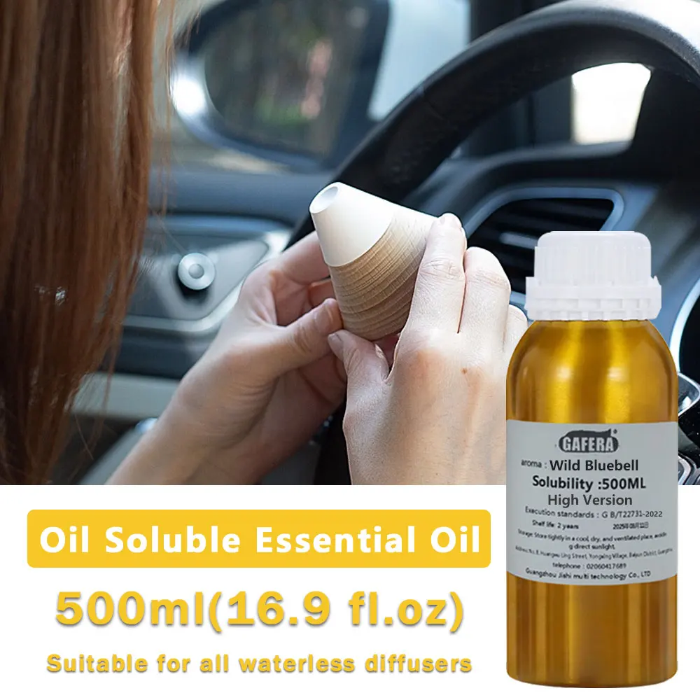 GAFERA 500ml Diatom Mud Diffuser Essential Oil, Suitable For All Waterless Diffusers,Fragrant Stone - Oil Soluble Aromatic Oil