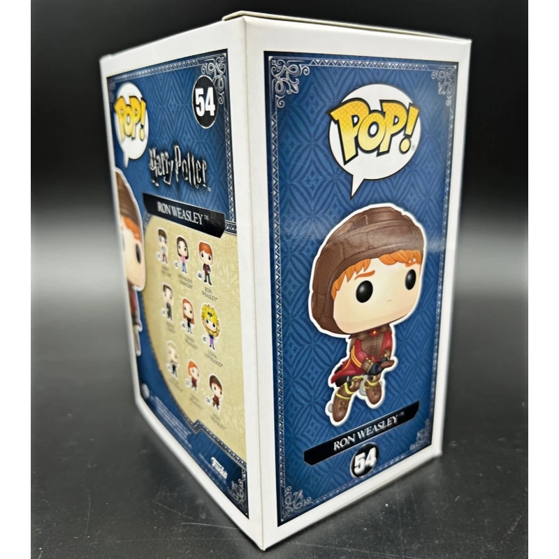 Funko POP Original Harry Potter Ron Weasley with Flying Broom #54 Action Figure Collectible Figurine Ornament Doll Gift view 4