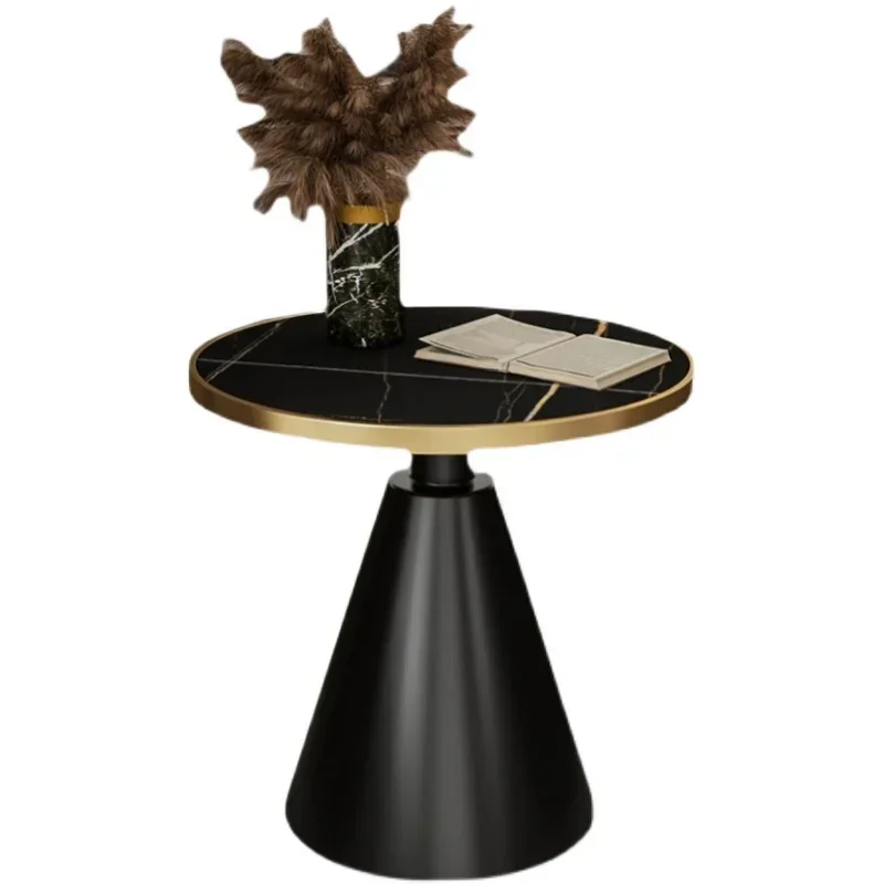 

# Для роскошного современного журнального столика, металлический круглый маленький скандинавский минималистичный чайный столик, экономия места, центр, кухонная мебель для патио