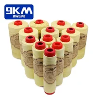 Línea de Kevlar trenzada de 0,4 ~ 3,5mm, línea de asistencia para pesca, alta resistencia a la tracción, cuerda para cometa voladora, Camping, senderismo, cable para exteriores