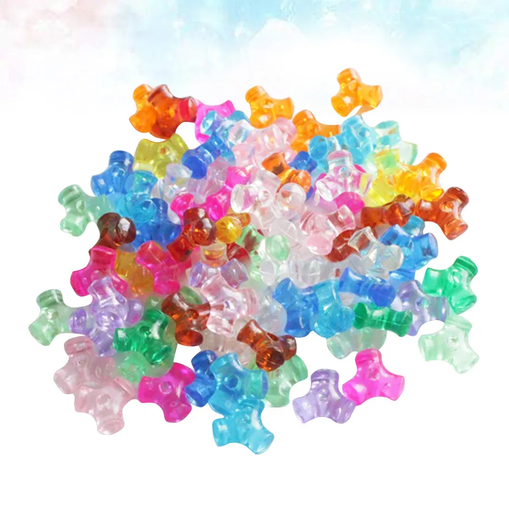 1000個のプラスチックビーズ、バラエティカラー、diy教育用ビーズセット、子供向け、手と目の協調性、創造性、論理力の発達に