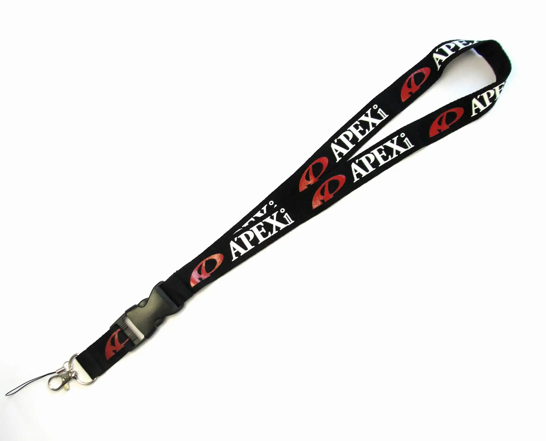 Wholesale all kinds of car logo lanyard key chain sling documents neck belt badge sling F1 motor sport badge sling