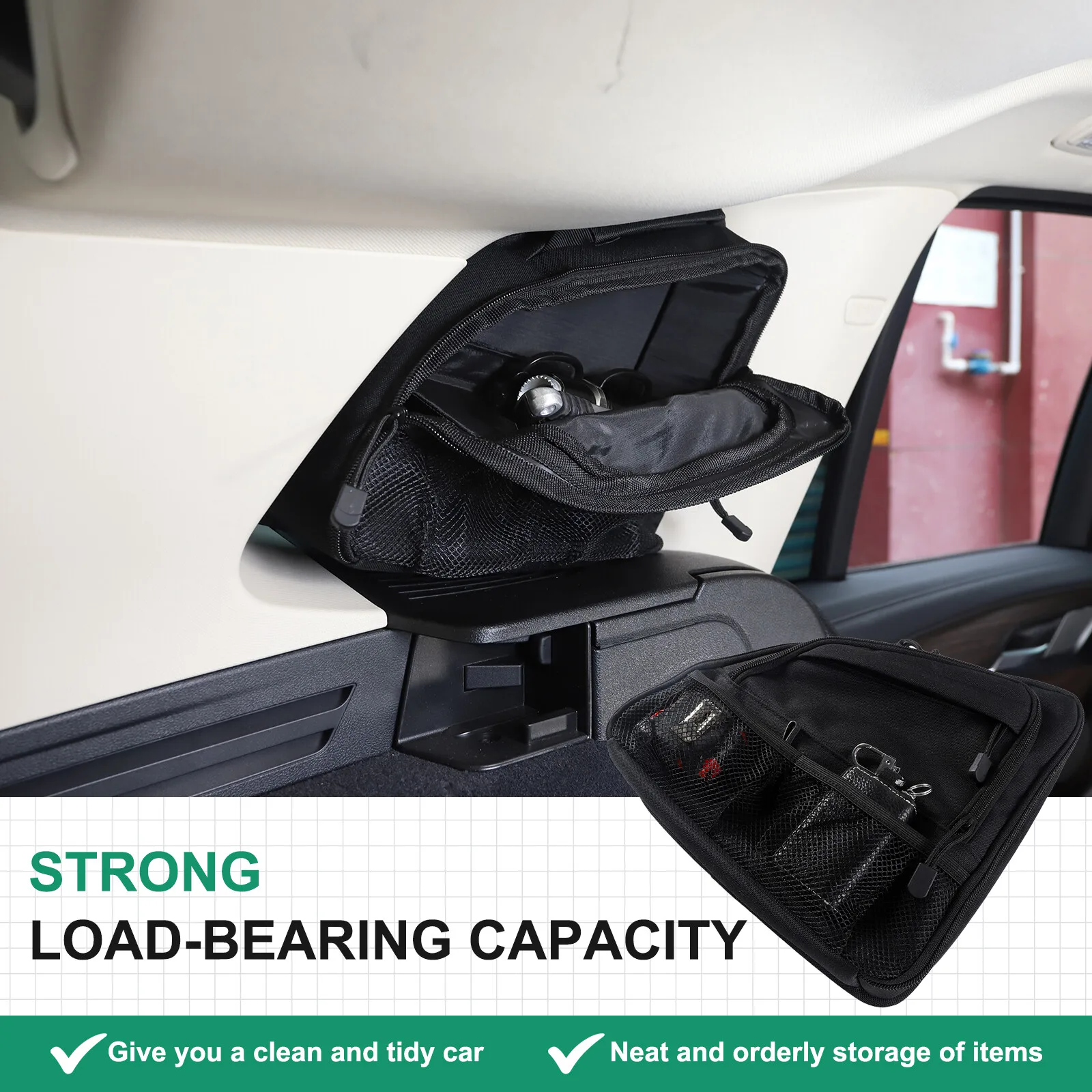 

Оксфордская ткань, багажник автомобиля, боковое окно, многофункциональная сумка для хранения, сумка для инструментов для BMW X3 G01 2018-2023, аккуратная сумка для инструментов, аксессуары