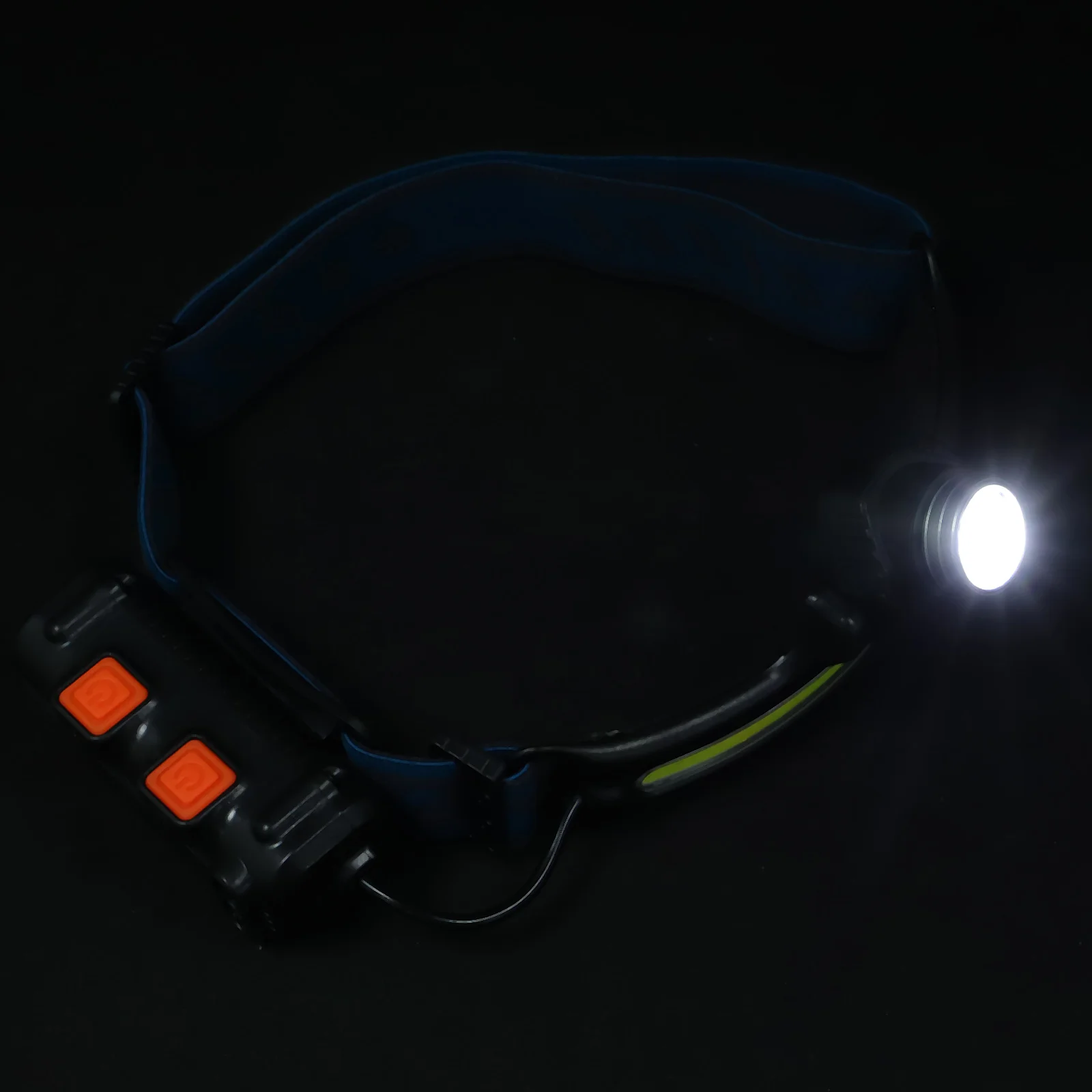 

Rechargeable Headlamp LED 1000Lumens Wide Beam 270° 500Lumens COB Camping Hiking Running Night Biking Fishing Hunting Gear