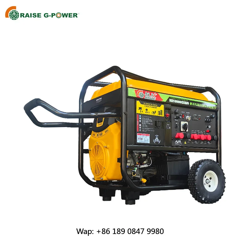【Hot】RZ18000CXE3 R model Portable Gas-oline Generator Mobile Generators Standby Generator For Machinery