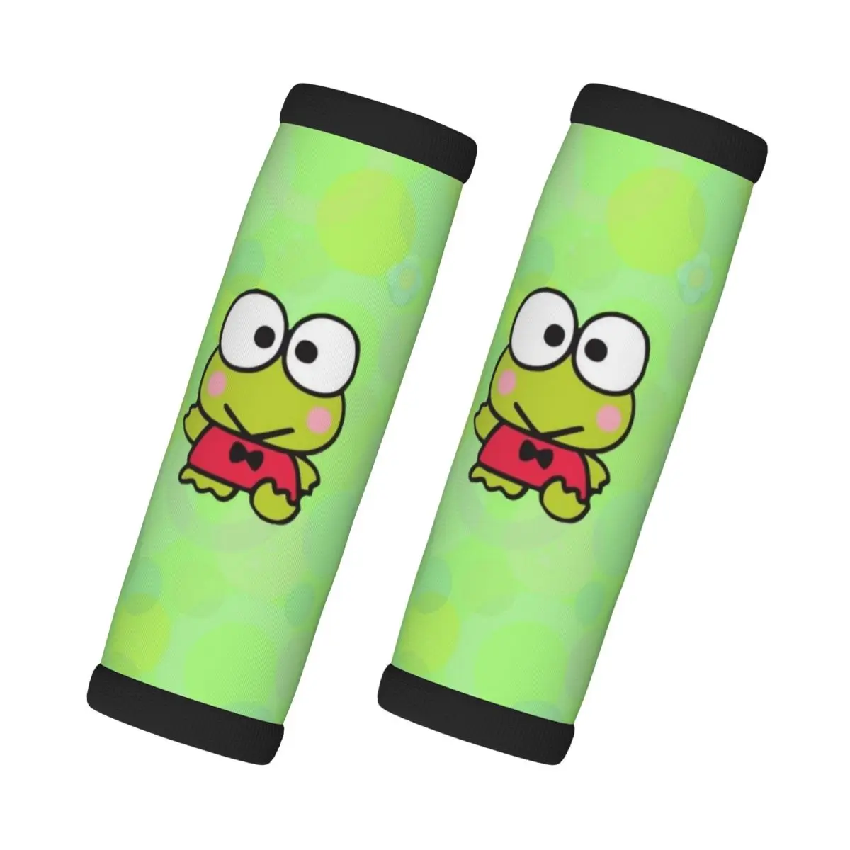 

Custom Cute Kerokero Keroppi Luggage Handle Wrap Suitcase Identifier 2 PCS Refrigerator Handle