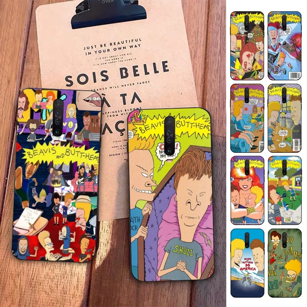 Beavis And Butthead Phone Case For Redmi 5 6 7 8 9 10 plus pro 6 7 8 9 A GO K20 K30 K40 pro plus F3 Fundas