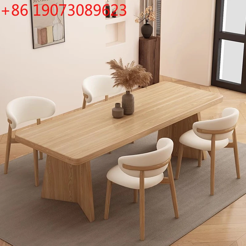 

Современные квадратные обеденные столы из дерева, белые, коричневые, роскошные, деревянные, современные, компактные, мебель для дома