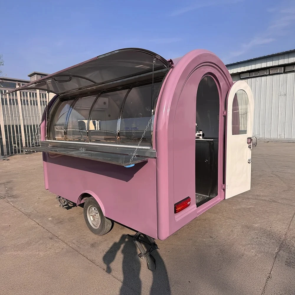 Customized Small Standard Concession Fast Food Trucks Mobile Food Trailer Truck Fully Equipped Street Food Cart