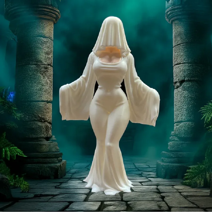 �y�Z�[�����z12cm�̃S�[�X�g�I�[�i�����g�A3D�v�����g���ꂽ�����h���X�̃S�[�X�g�f�R���[�V�����A�ʔ����n���E�B�[���̉�������щ��O����