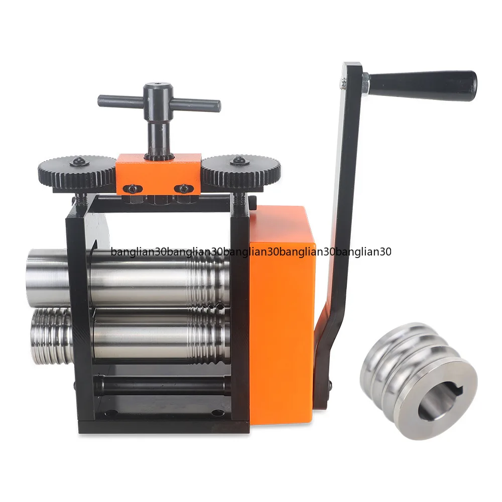 3-in-1 Multifunctional Tablet Press Press Bar Press Semicircular Full Gloss Gold and Silver Jewelry Gold Tool
