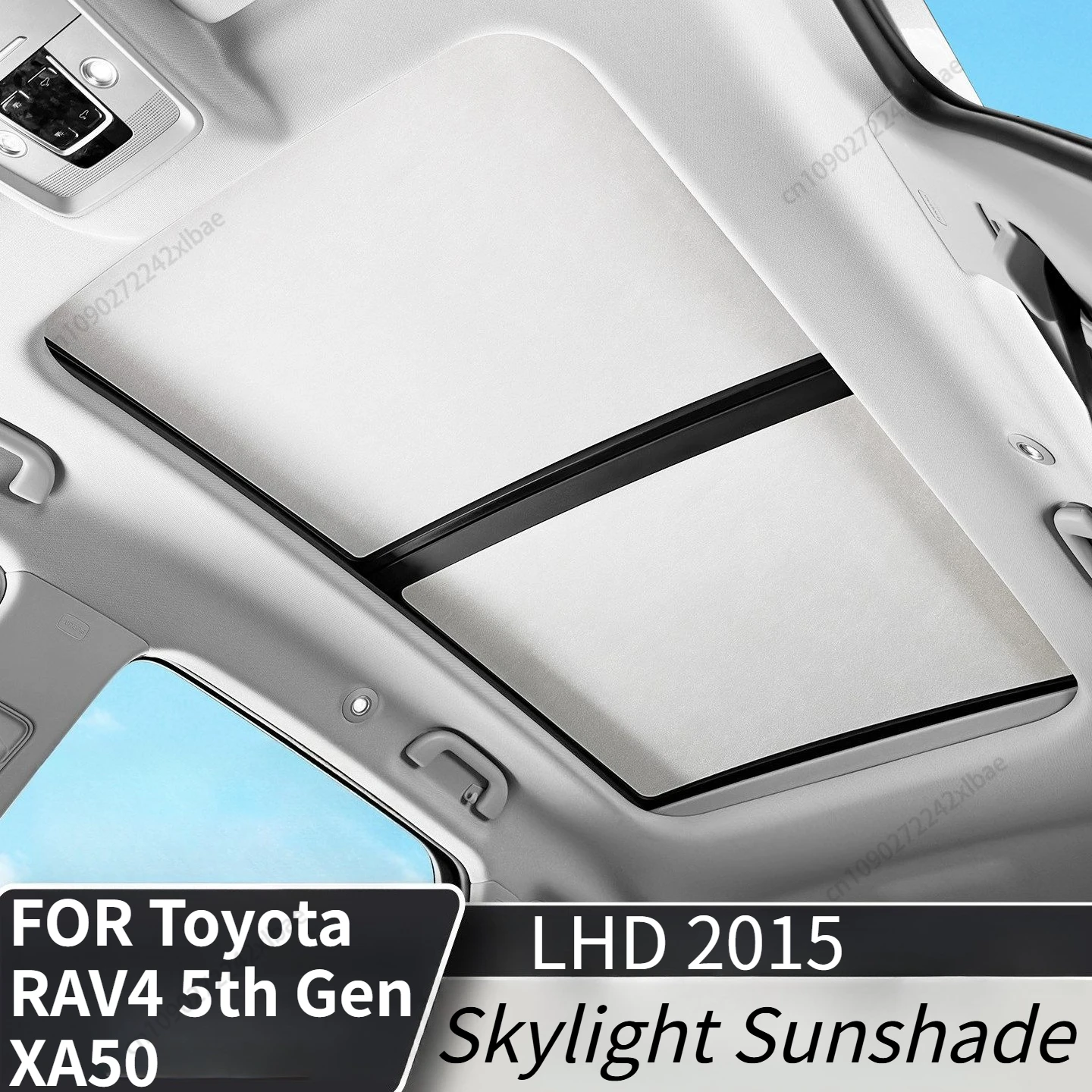 

Sunroof Sunshade Roof Sun Protection Light Blocking Shield UV Protection FOR Toyota RAV4 5th Gen XA50 LHD 2015 Exterior Parts