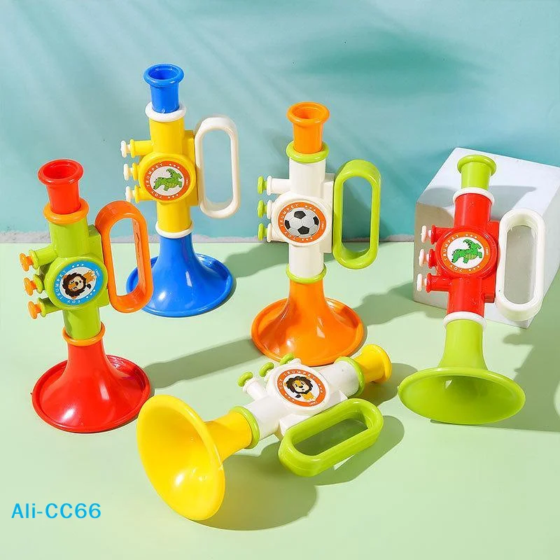 【C】Whistle Horn Trumpet: Adorable Multicolor Kid's Musical Toy, Excellent Game And Learning Aid For Montessori Education