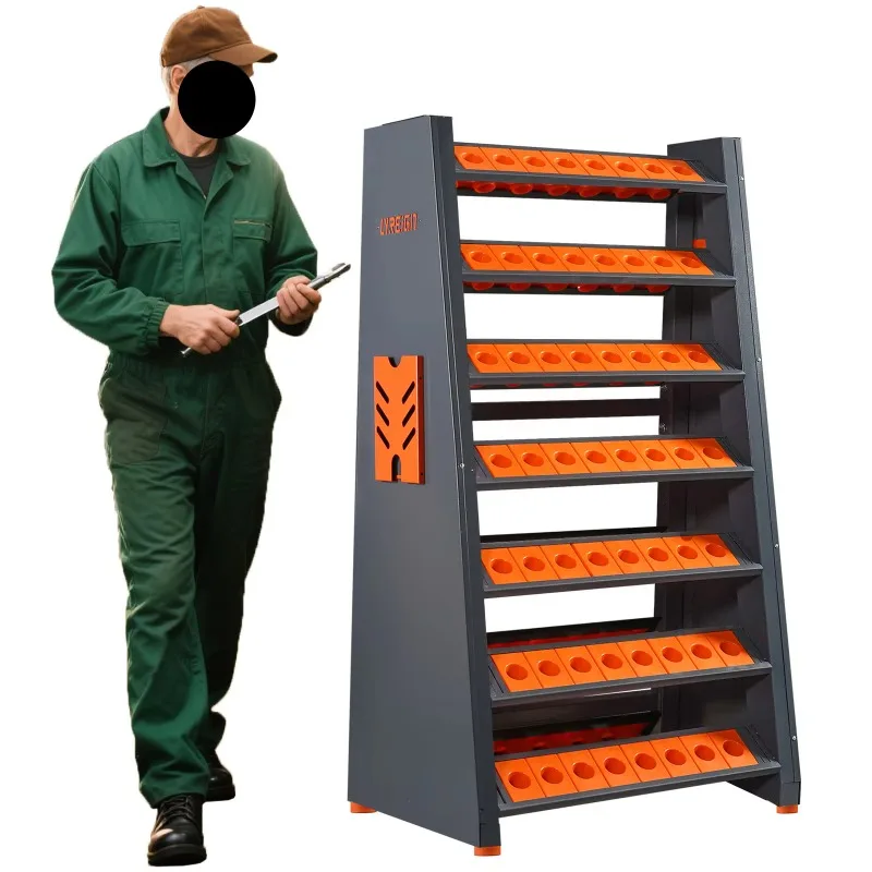 

Tool Trolley CAT40-BT40 Multi-function Tool Management Rack Milling Cutter Chuck