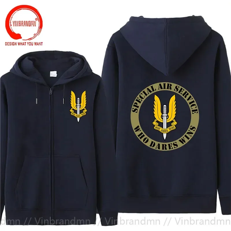 Fashion Print Hoodies New British Special Air Service Sas United Kingdom Printed Sweatshirts Hoodie Cool Outdoor Top Jacket Coat