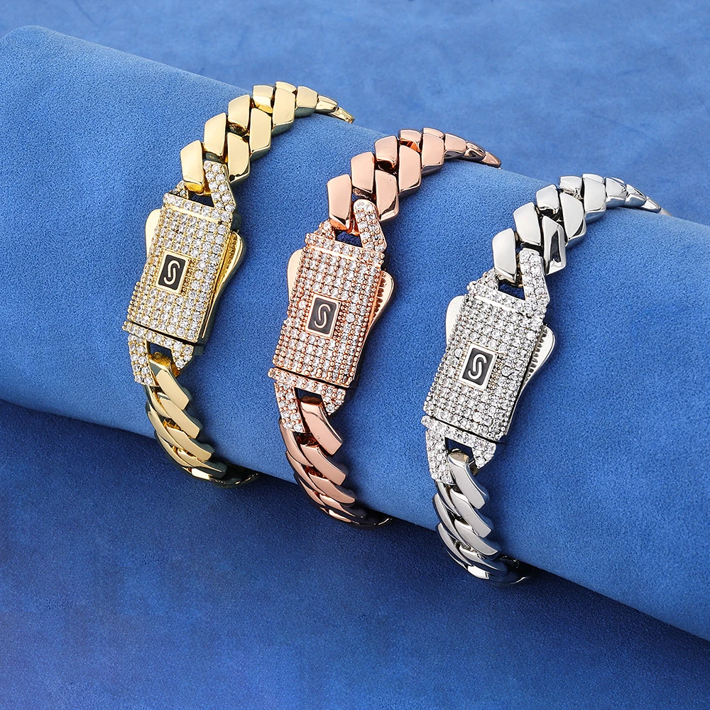 HHIOK 12mm Iced Out Cuban Link – Cuban Link Chain 12Mm Bewertung und Preis