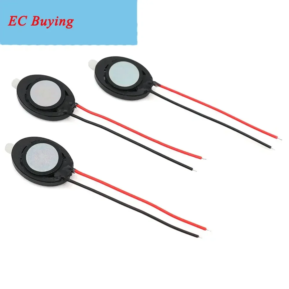 5Pcs/Lot 1318 Internal Magnetic Plastic Speaker 8Ohm 1 W Digital Mobile Phone LoudSpeaker Wire 60MM Size 13*18MM 8R 1W 13*18*4MM