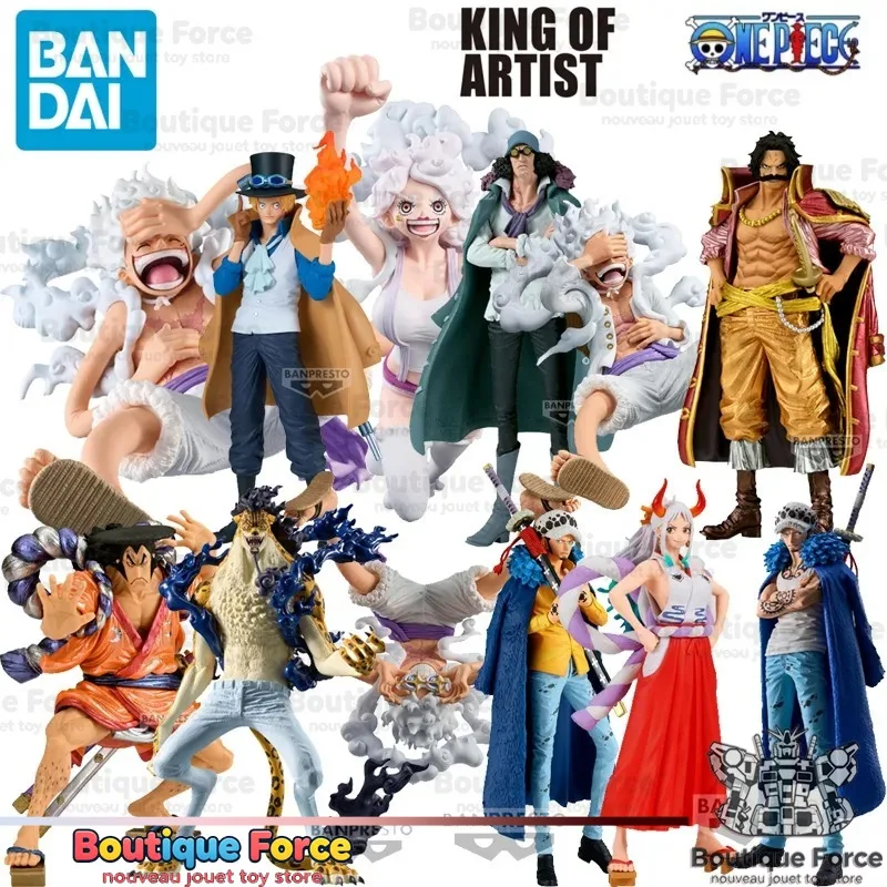 

Коллекционная фигурка BANDAI One Piece: Луффи, Бонни, Сабо, Кузан, Роб, Луци, Лоу, Ямато. Аниме-игрушка, модель, подарок.