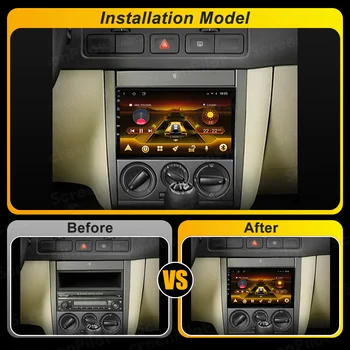 Android 13 pro VW Passat B5 MK4 MK5 Golf 4 Polo Bora Jetta T5 Navigační autorádio GPS WIFI RDS BT Carplay 2Din Bluetooth rádio 10 nejlepší prodej Navigace pro VW Golf 4 - №4