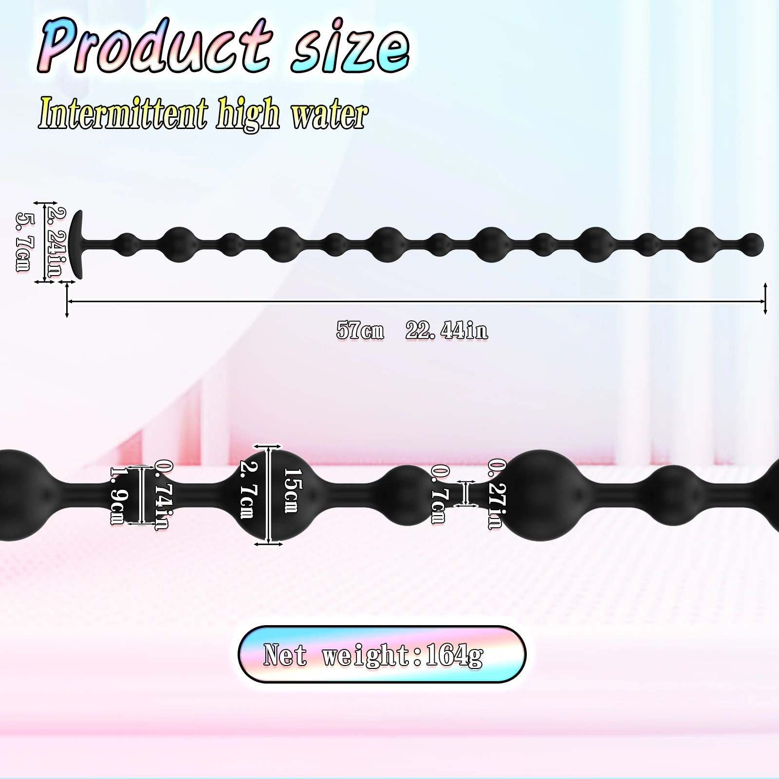 مبيعات المصنع الخرز الشرجي الطويل بوتيسد سيليكون المكونات الشرج/الكرات تحفيز الشرج/موسع سحب حبة دسار ولكن المكونات الكبار Sextoy #6