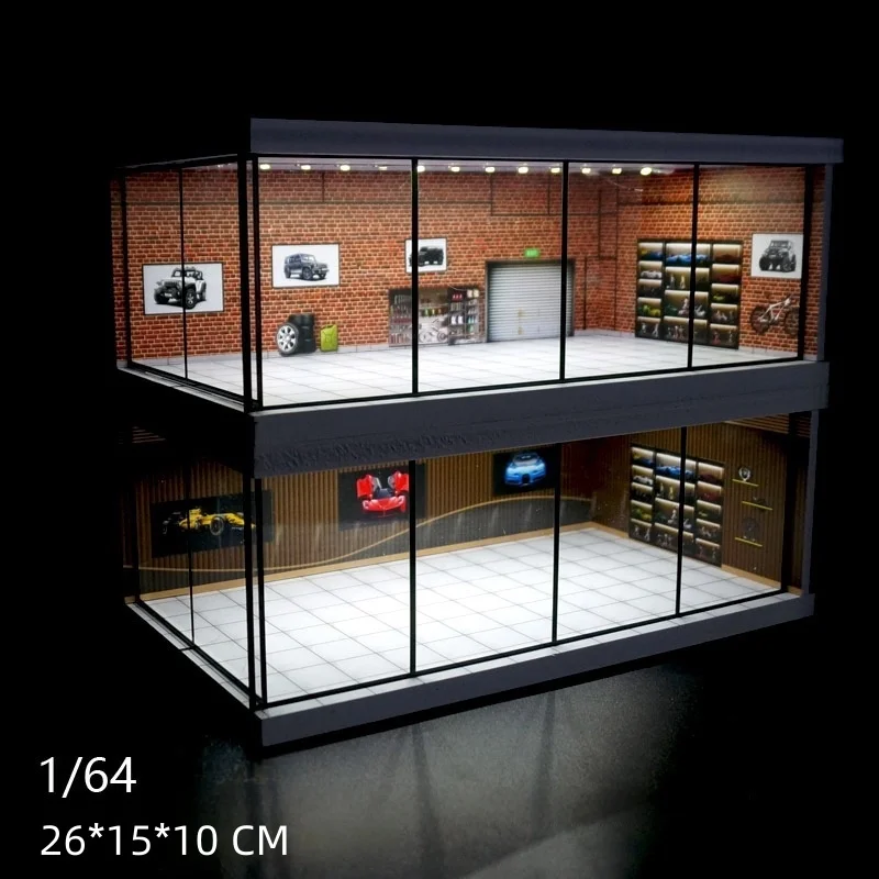 

LC 1:64 Spoon/LBWK/Brick/RWB theme lighting version of the multi-storey car park assembly scene