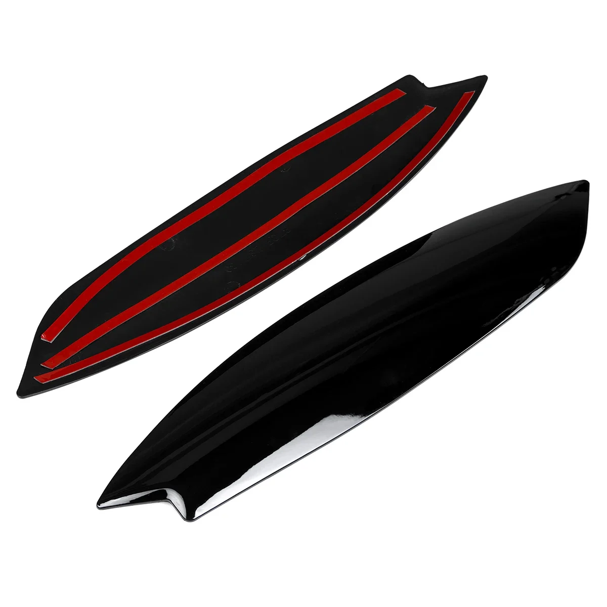 ل Volkswagen VW Golf 5 MK5 GTI R R32 2005-2007 المصباح الحاجب زوج جولف 5 سيارة المصابيح الأمامية الحاجب الجفون كروم غطاء الكسوة