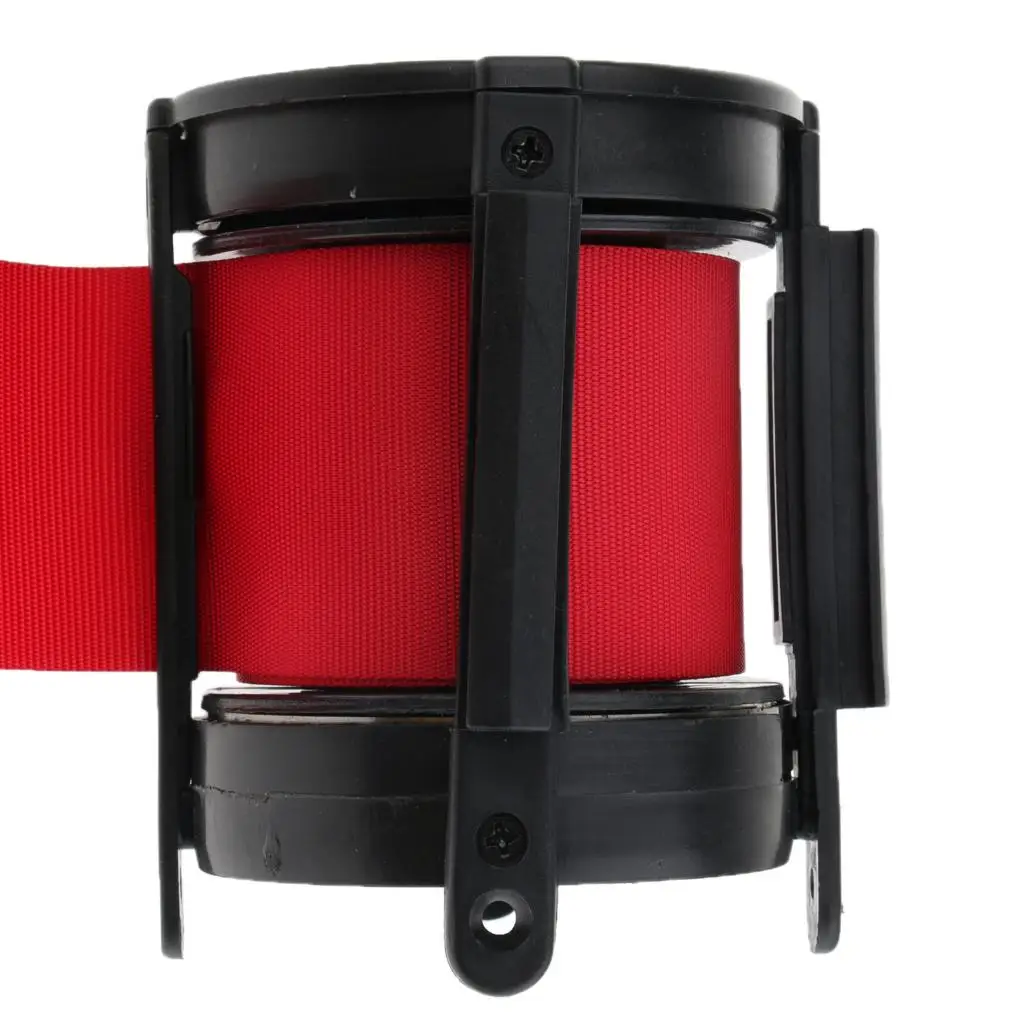 حزام الدعامة القابل للسحب، ملحق مثبت على حاجز التحكم في طابور الحشود #2