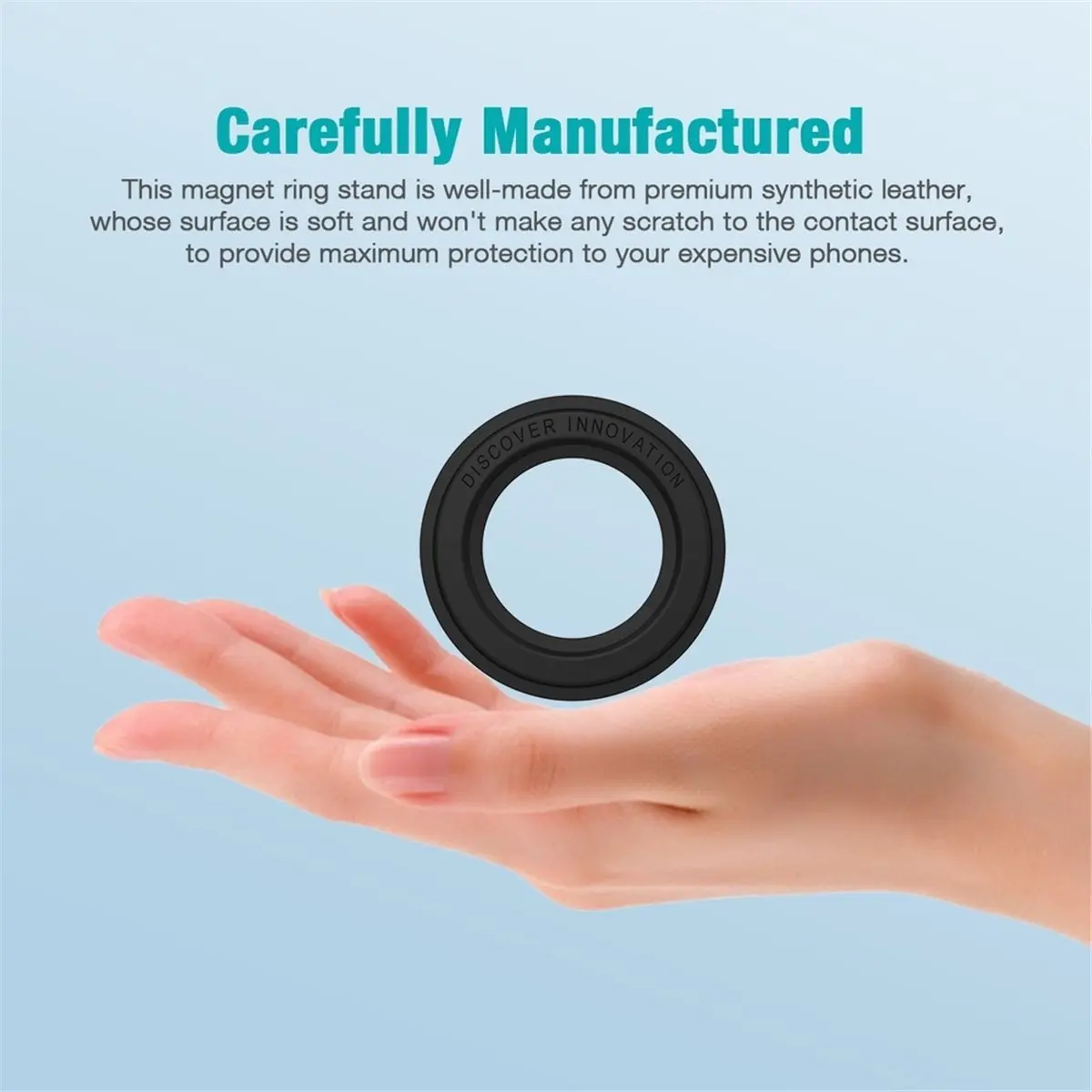 A86G Strong Magnetic Ring Holder for 15 14 13 12 Mini Pro Max Wall Mount Magnet Phone Holder Stand