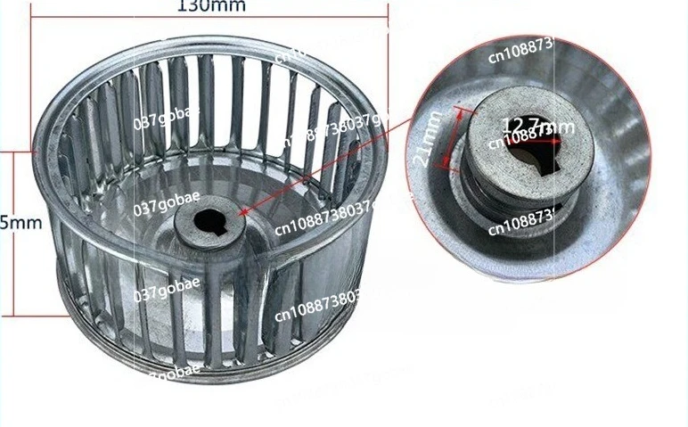 Centrifugal fan wind wheel long axis motor