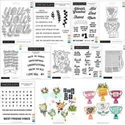 Concord &9th Tweet Life Clea Cutting Dies Stamps Stencil DIY Greeting Card Scrapbook Diary Decoration Stencil new