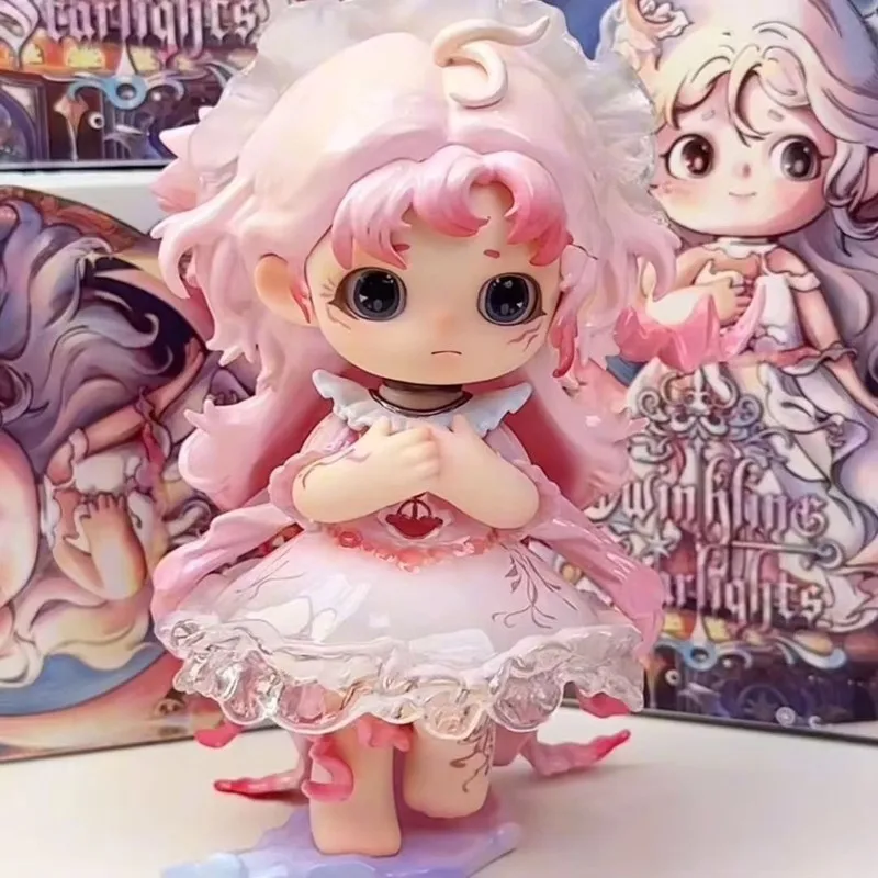 

in stock New Genuine Joy Twinkling Starlights Series Blind Box Trendy Doll Desktop Decoration Toy Birthday Gift figure model
