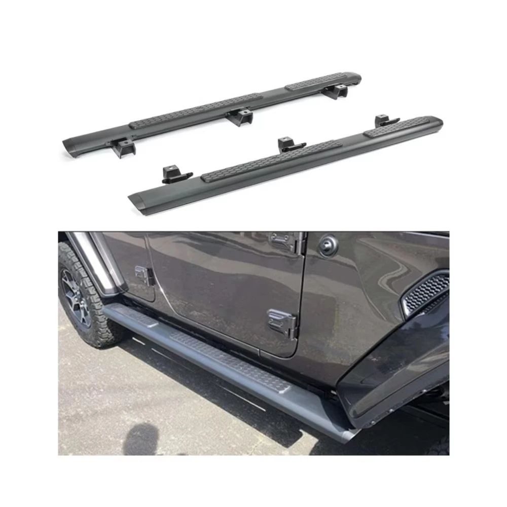 

Aluminum Alloy Side Step 4 Door Running Board for for wrangler JL 2018+ JL1086