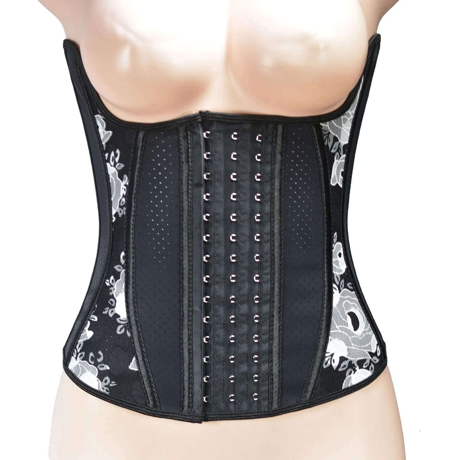 28cm Short Breathable Latex Waist Trainer Corset Waist Cincher Shaper Slim Modeling Strap Women Body Shaper