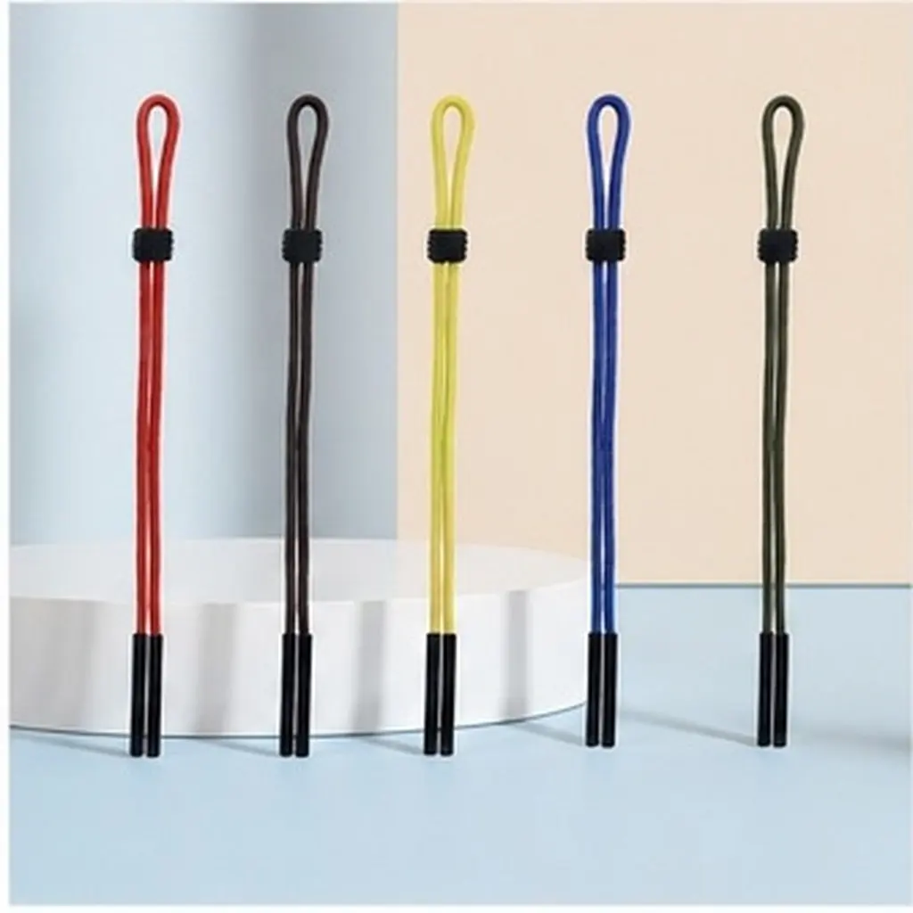 5Pcs Skid Resistance Eyeglass Chains Adjustable Multicolor Sunglass Strap Holder for Reading Glasses Outdoor Use Eyeglass Strap