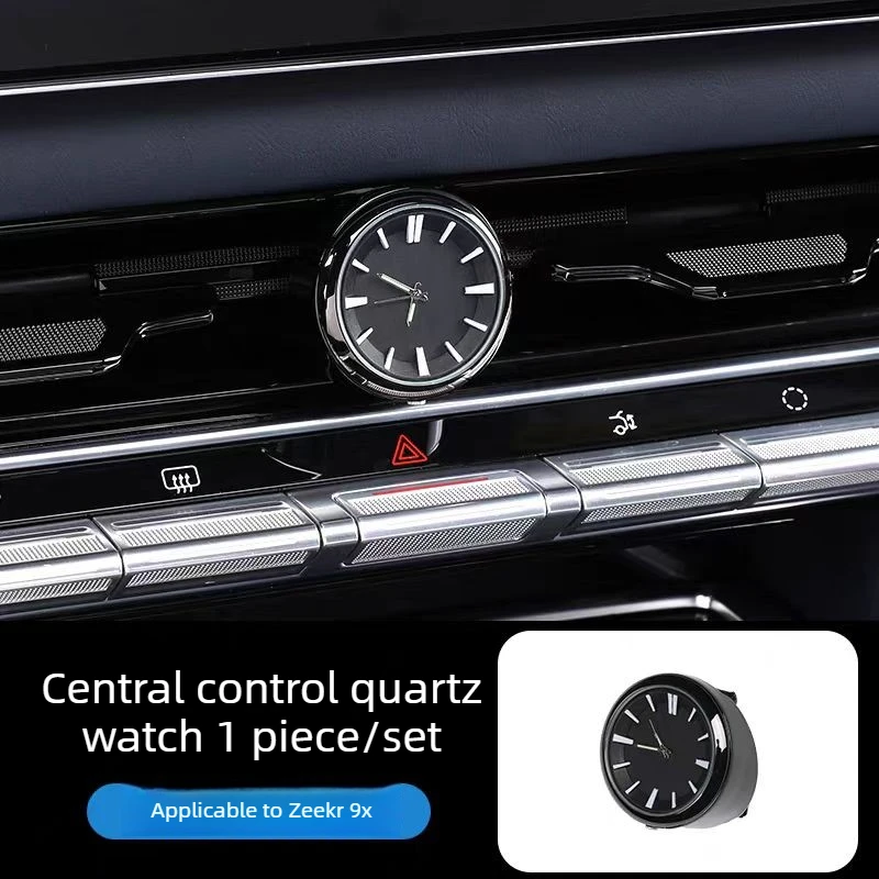 Applicable for Zeekr 9X 2026 Central Control Clock Car Quartz Watch Car Interior Modification Accessories