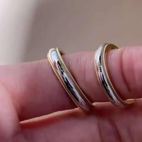 S925 Sterling Silver Ring Men and Women Luxury Jewelry Smooth Simple Personality Wedding Gift