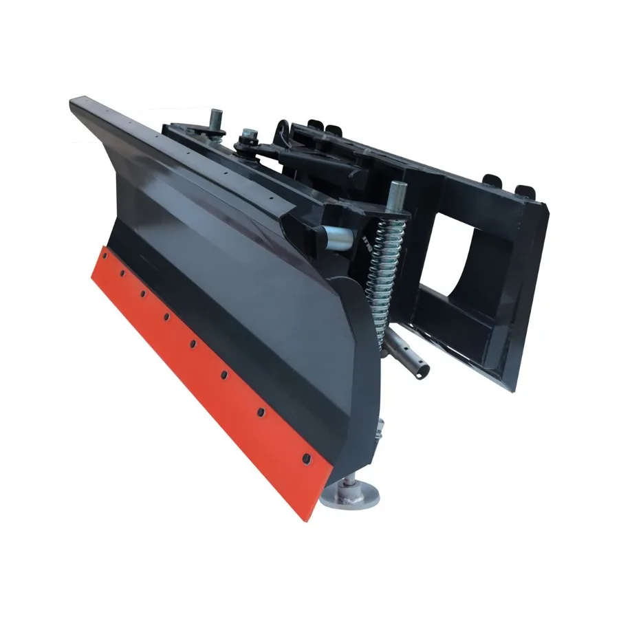 

72 Skid Steer Dozer Blade Snow Pusher 30 Left Right BoltOn Cutting Edge Adjustable Skid Shoes Universal Quick Mount TMGDB72