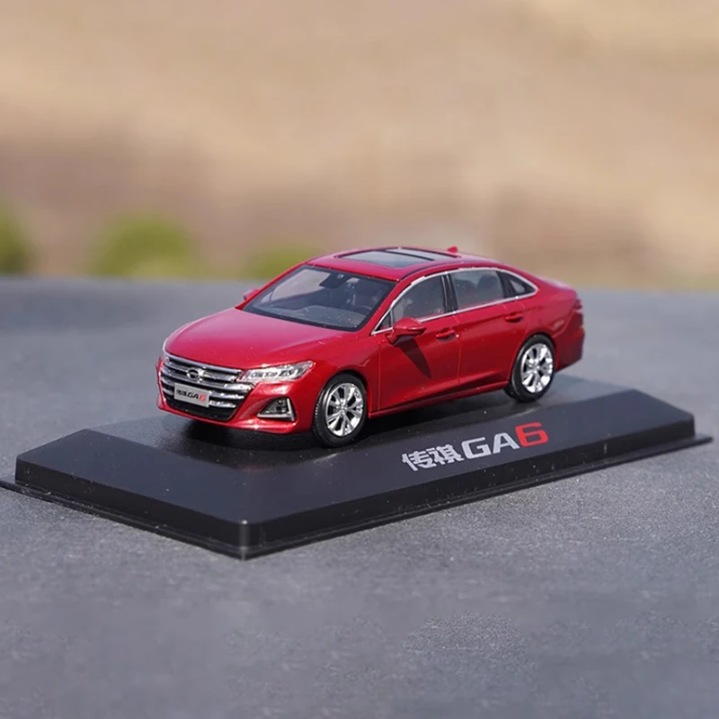 

Diecast 1:43 Scale New Generation Trumpchi GA6 Alloy Car Model Finished Product Simulation Toy Collection Gift Static Model