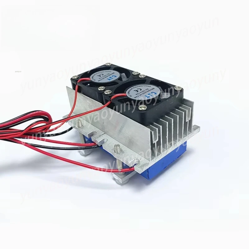 144 Watt Thermoelectric Peltier Module DC 12V 15A Refrigeration Cooler Water Cooling System Kit for DIY Car Mobile Refrigerator
