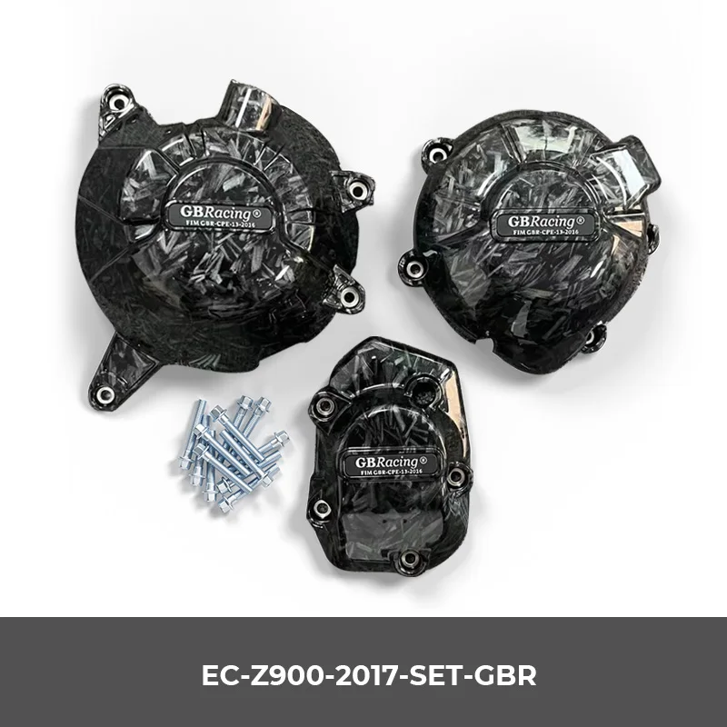 New V2 protector de motor de moto GBRacing Engine Cover Set for Kawasaki Z900 (2017-2026) - Clutch & Secondary Alternator Covers image 6