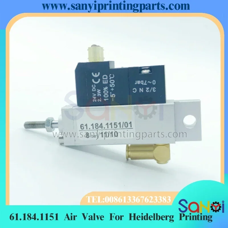 Лучшее качество 61.184.1151 Блок клапана воздушного цилиндра D20 H4 для деталей печатной машины Heidelberg SM102 CD102