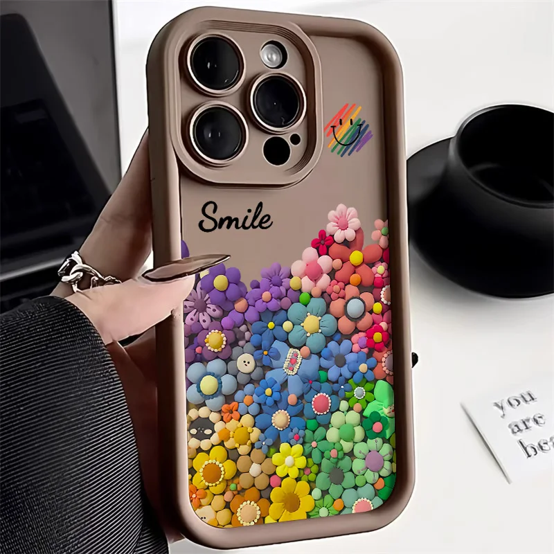 

Flower Phone Case For Xiaomi Redmi Note 12 11 10 Pro 9 8 10S 9T 9C 9A 10C 12C 11A Cover Poco X5 C31 C55 Mi 11 Lite 5G NE Bumper