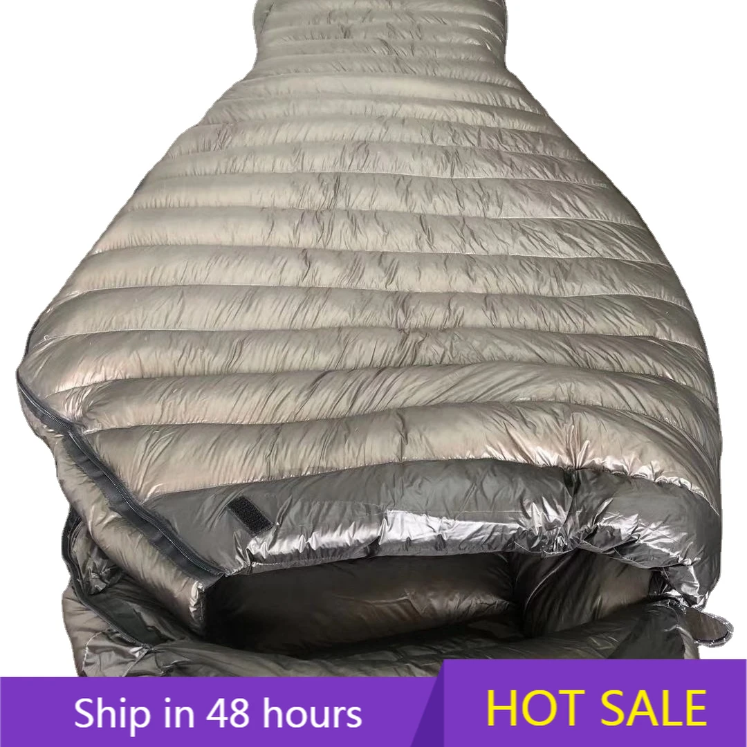 

YTYIN Camping Sleeping Bag: -40 Degree Down Extremity Warm 10D Nylon Glacier Goose Down Sleeping Bag
