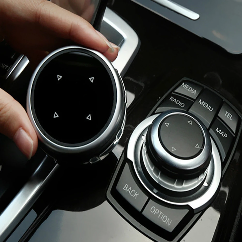 

for BMW Multimedia Knobs Are Large Knob Modification 1 2 5 Series New 3 Series GT New X1 Interior Multimedia Knobs
