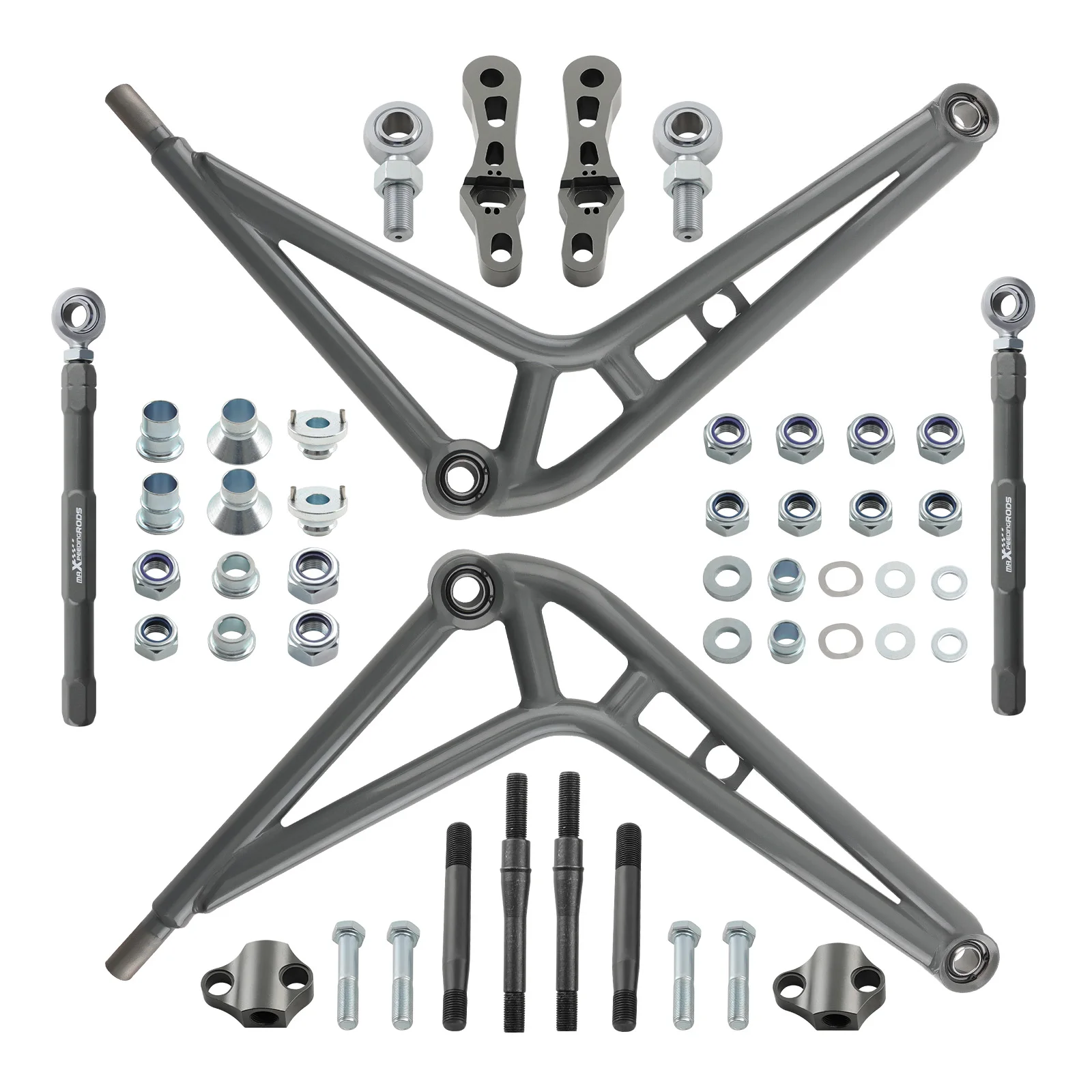 Front Lower Control Arm Steering for BMW E46 Tie Rods Bushings Sway Bar Link Control Arms With Pillow Ball Bearings