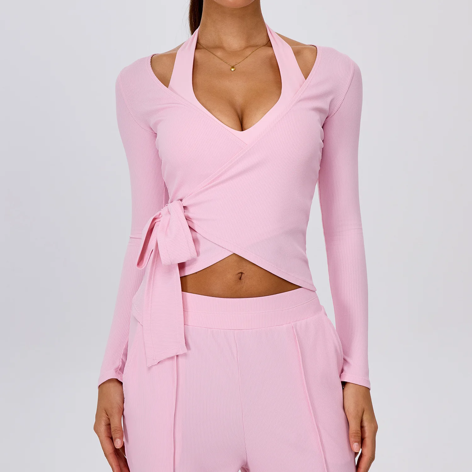 Women's Yoga T-shirt Off Shoulder Fitness Long Sleeve Workout Sport Top Breathable Push Up Women Sexy Running Pilates Sport Wear
