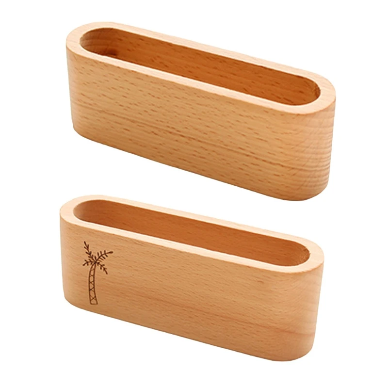 Porta biglietti da visita porta biglietti da visita 20 fogli capacità Business Index Card Organizer Business Supplies K1KF