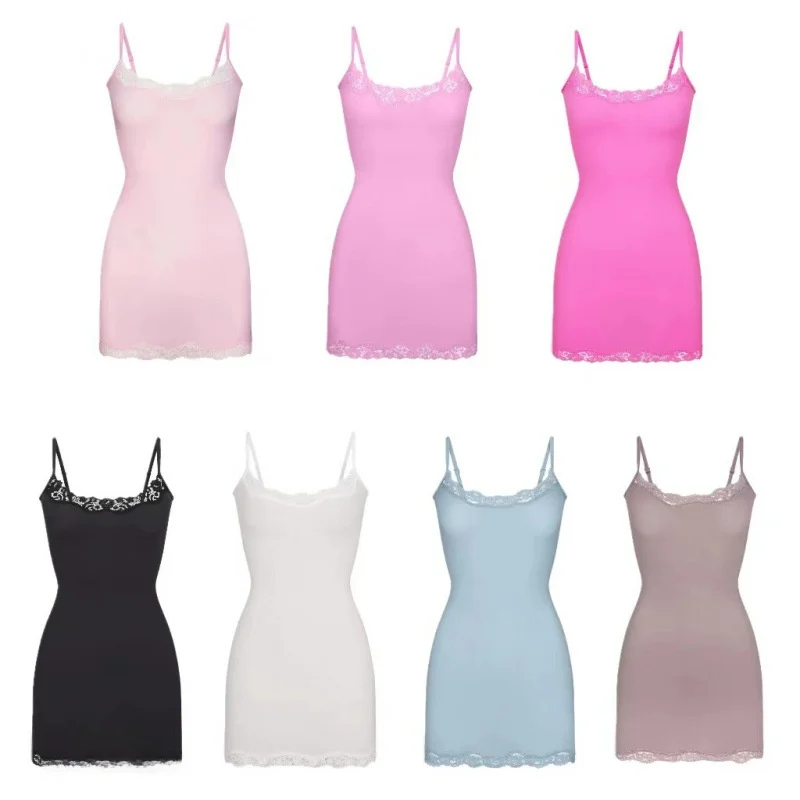 Kardaian verão novo sle renda guarnição ter dr sexy apertado bunda ort saia a linha de cintura alta primavera casa wear sem sve