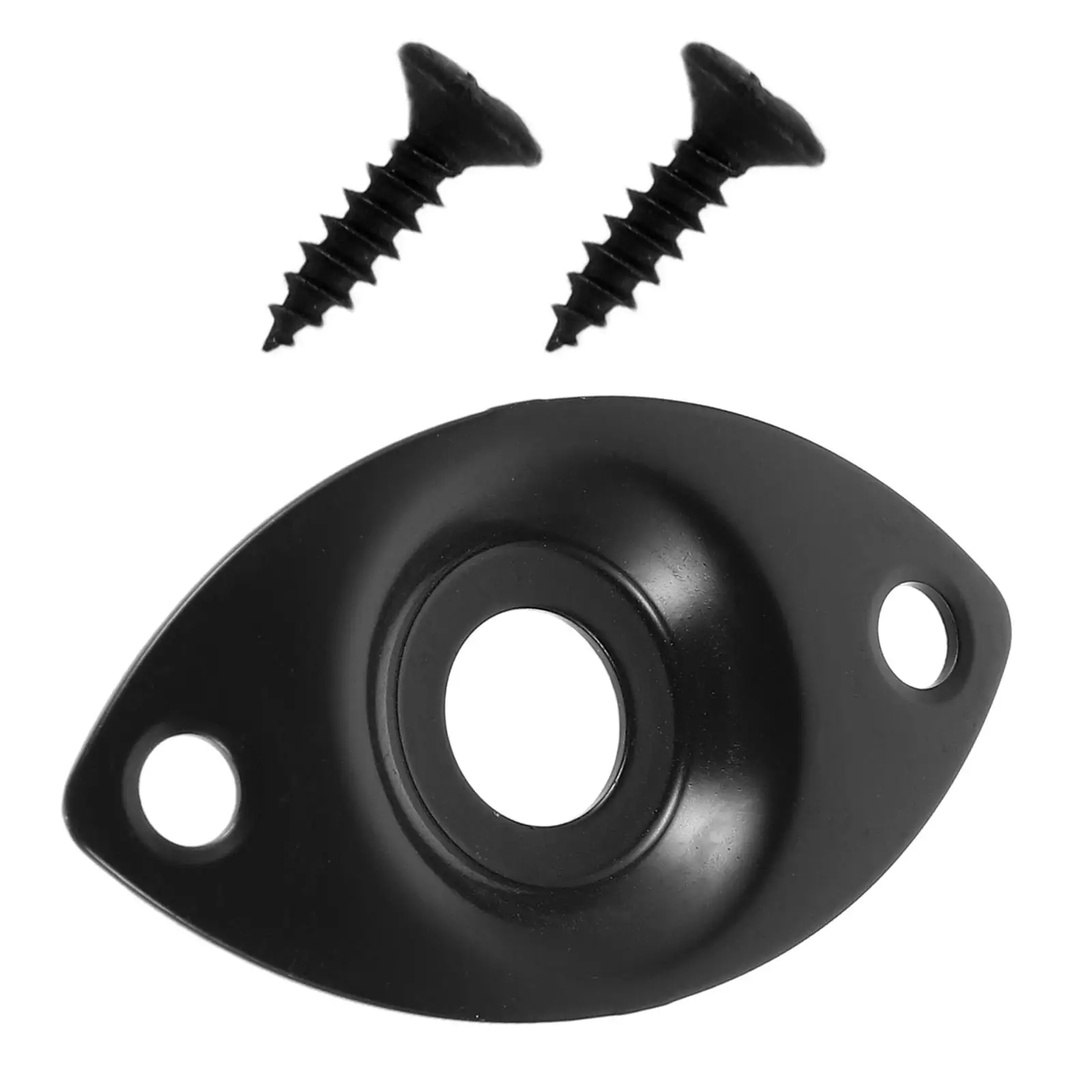 

Electric Guitar Jack Cover Plate Parts Bass Input Output Metal Socket Plates For Replacement Durable Protective Practical Use